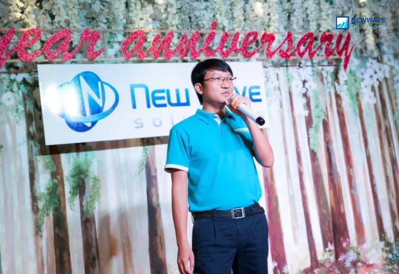Newwave Solutions’ 5th Year Anniversary - The First Cornerstone 4 Newwave Solutions’ CEO shared gratitude to all staff and clients at the 5th year anniversary