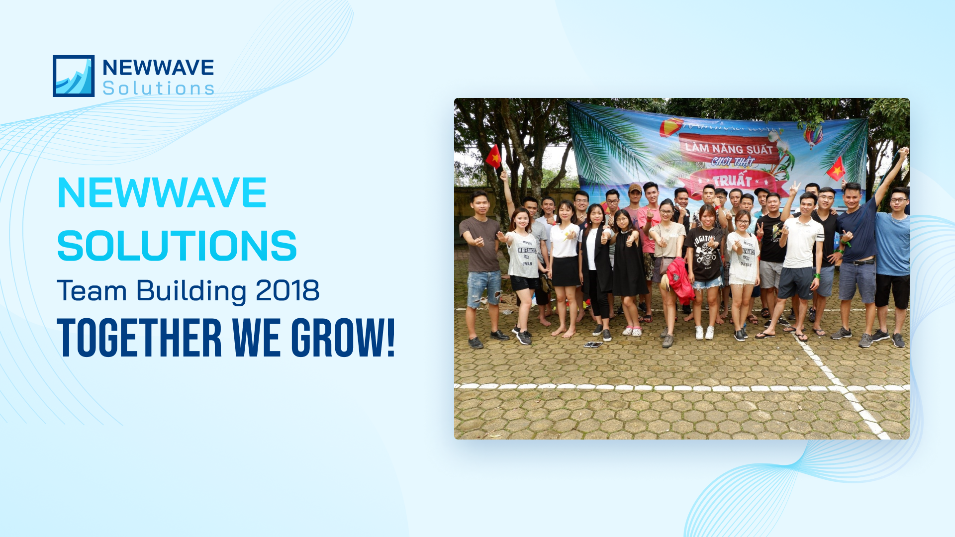 Newwave Solutions Team Building 2018 - Together we grow!
