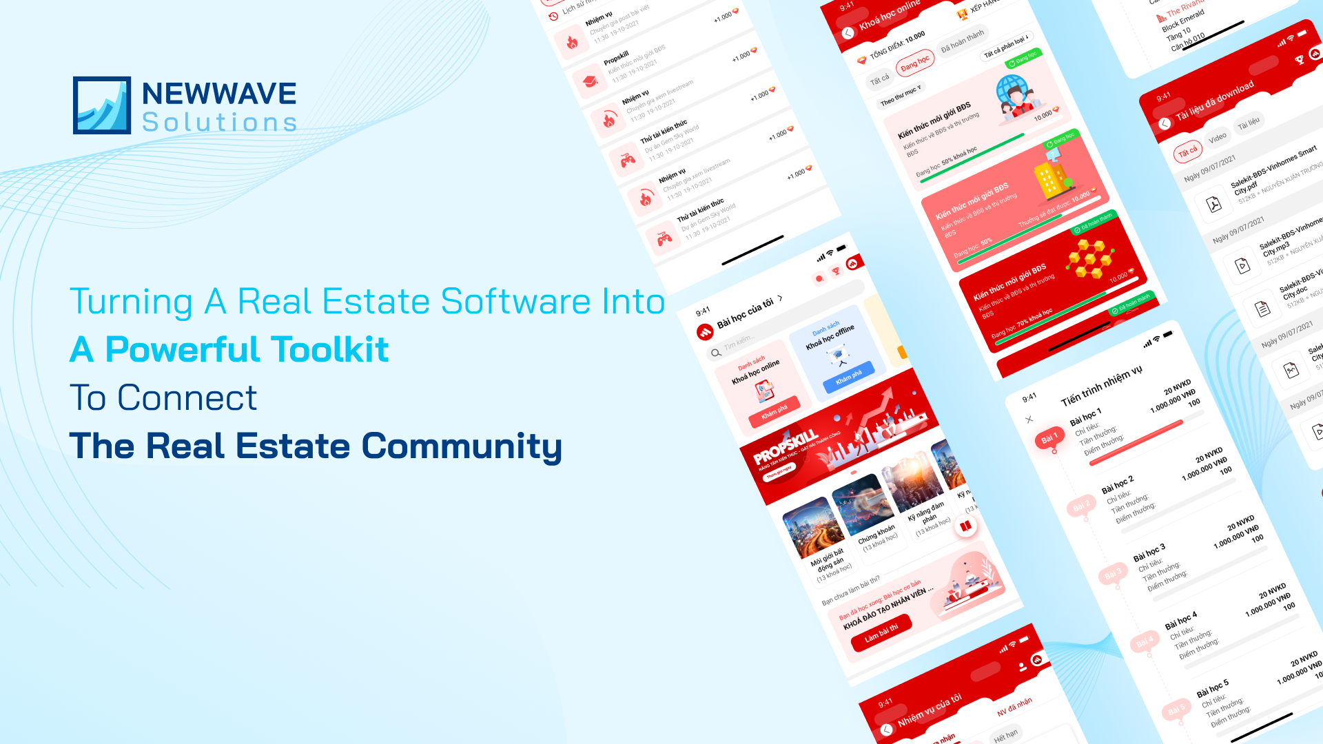 Newwave Solutions - Turning a Real Estate Software into a Powerful Toolkit to Connect the Real Estate Community