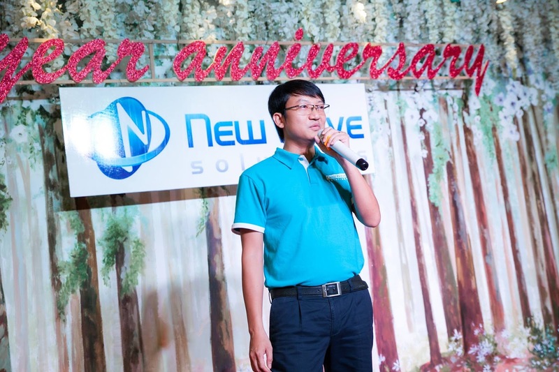 Newwave Solutions’ CEO shared gratitude to all staff and clients at the 5th year anniversary