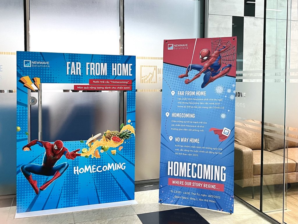 Newwave Solutions' Homecoming Event was well-prepared and successfully organized