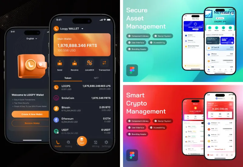 Newwave Solutions highlight showcases for Blockchain Development