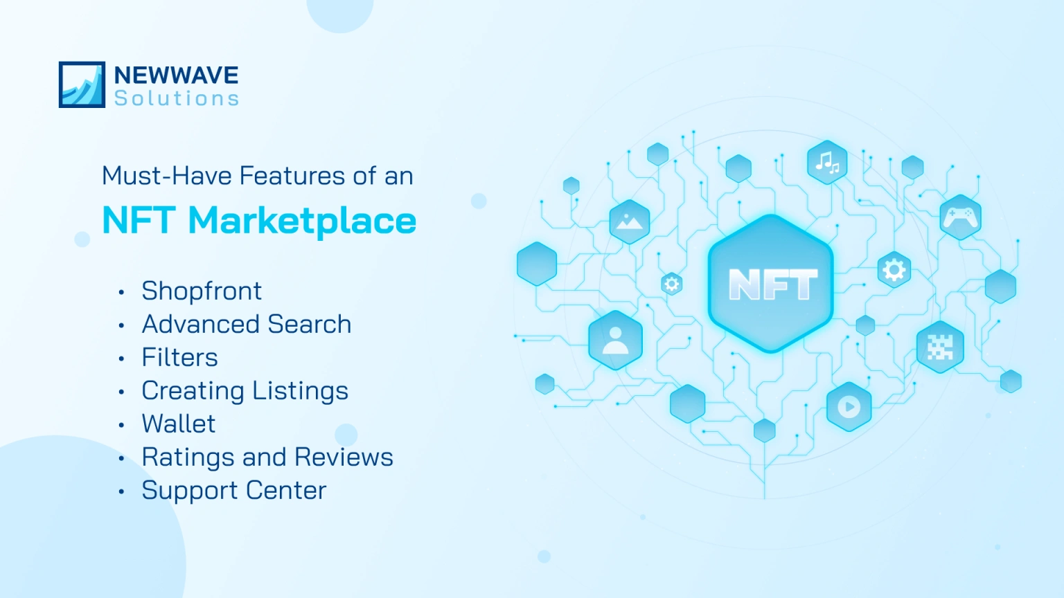 NFT Marketplace Development: A Complete Guide 10 Must-Have Functions Of an NFT Marketplace