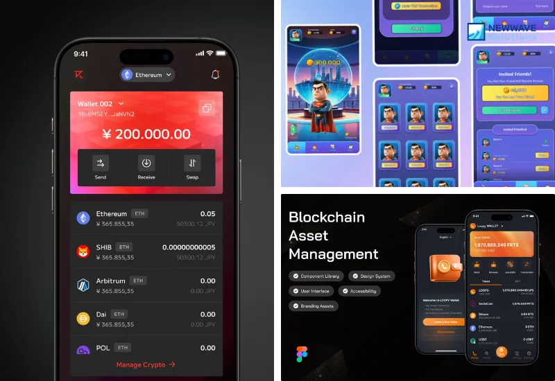 Blockchain Projects by Newwave Solutions