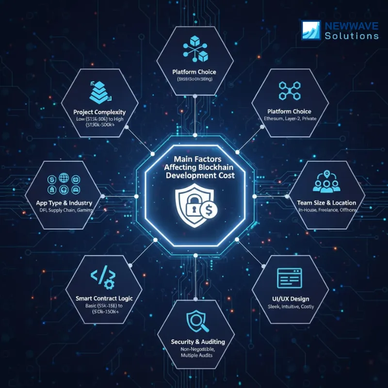 Main Factors Affect Blockchain Development Cost