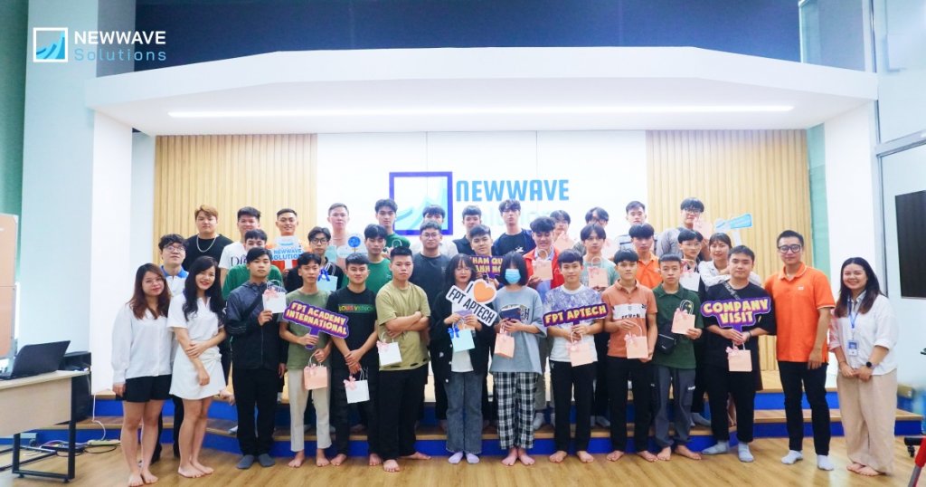 Junior Software Developers from FPT Aptech at Newwave Solutions