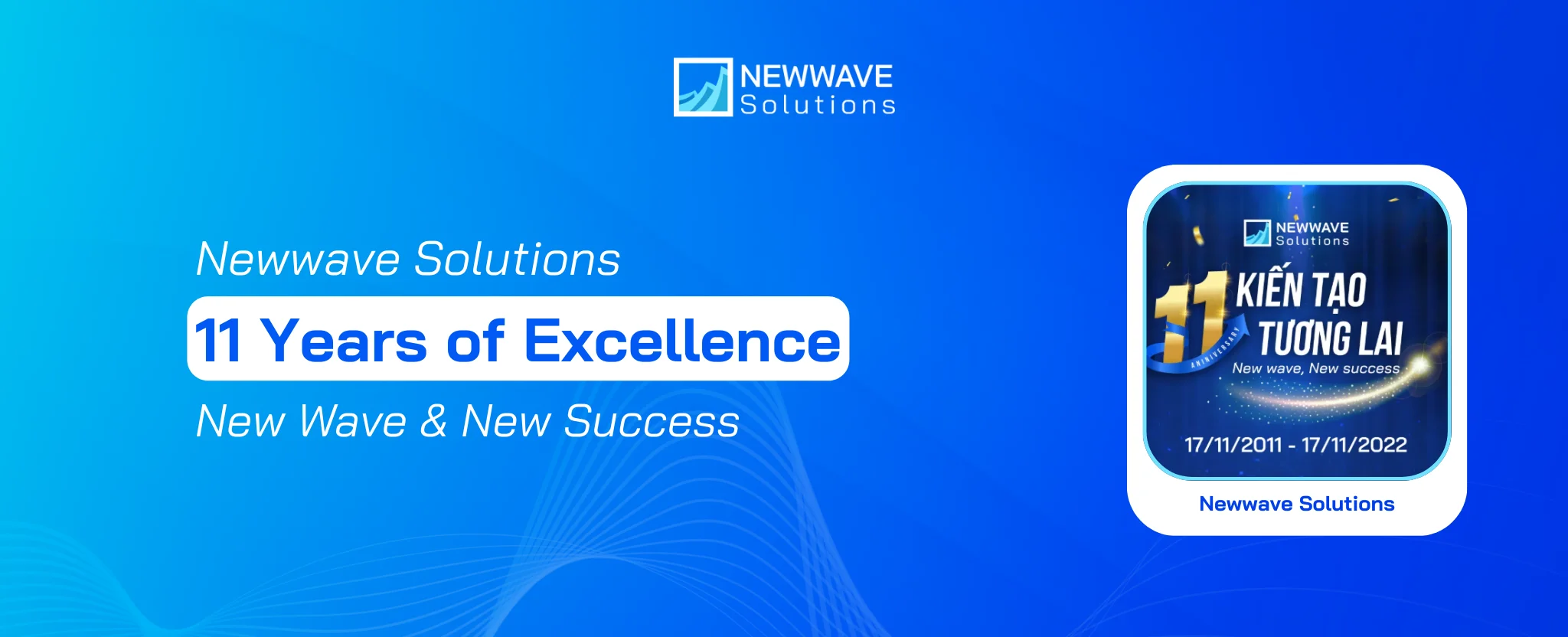 Newwave Solutions Celebrates 11 Years of Excellence As A Leading Software Development Outsourcing Company