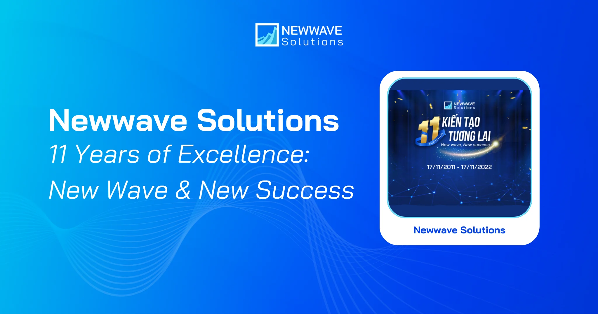 Newwave Solutions Celebrates 11 Years of Excellence As A Leading Software Development Outsourcing Company