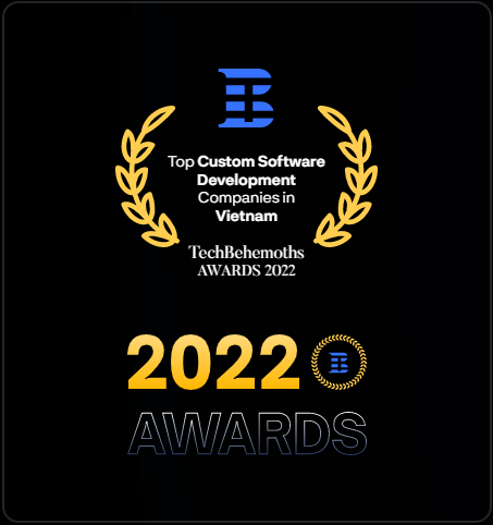 Top Custom Software Development Company in Vietnam Award