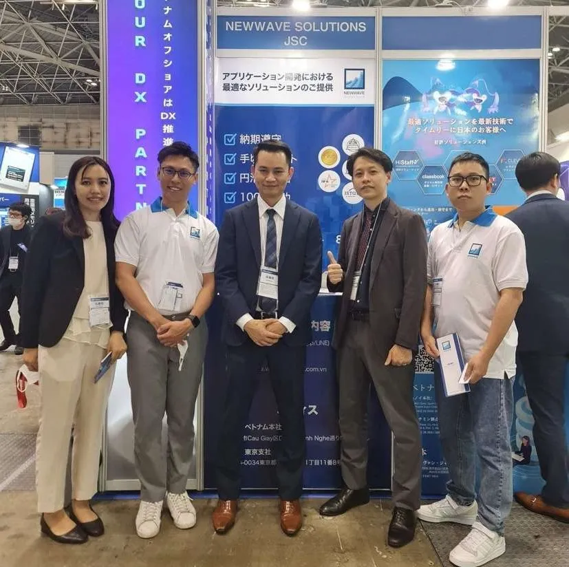 Newwave Solutions Brings Innovatives to Japan IT Week 2023 7 Newwave Solutions introduced our new IT Solutions at IT Week Spring 2023