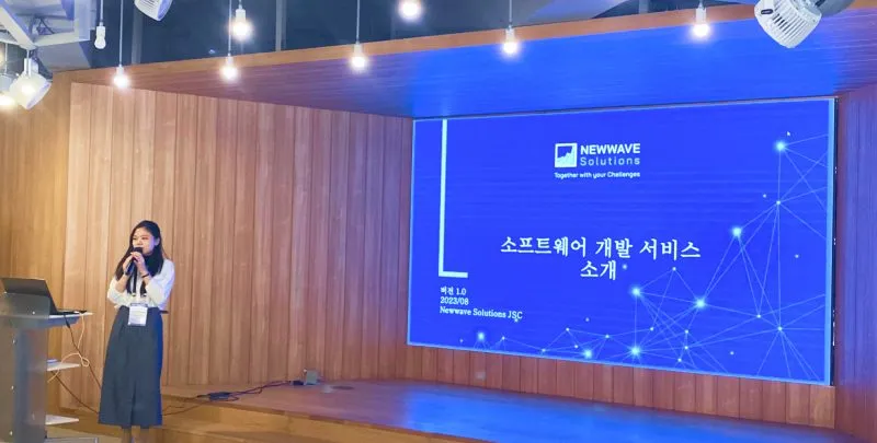 Newwave Solutions attended the Vietnam Developer Conference 2023 event