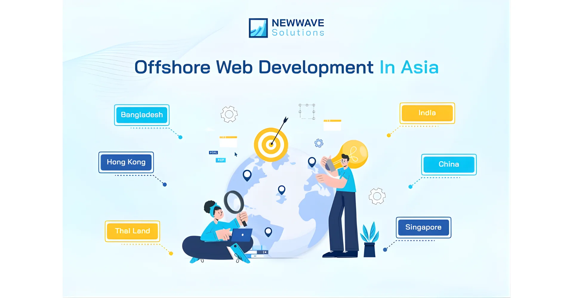 Asia offers affordable offshore services with expert developers