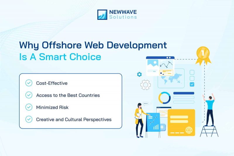 Offshore web development helps you save money and work with skilled experts worldwide [_newwavesolutions]