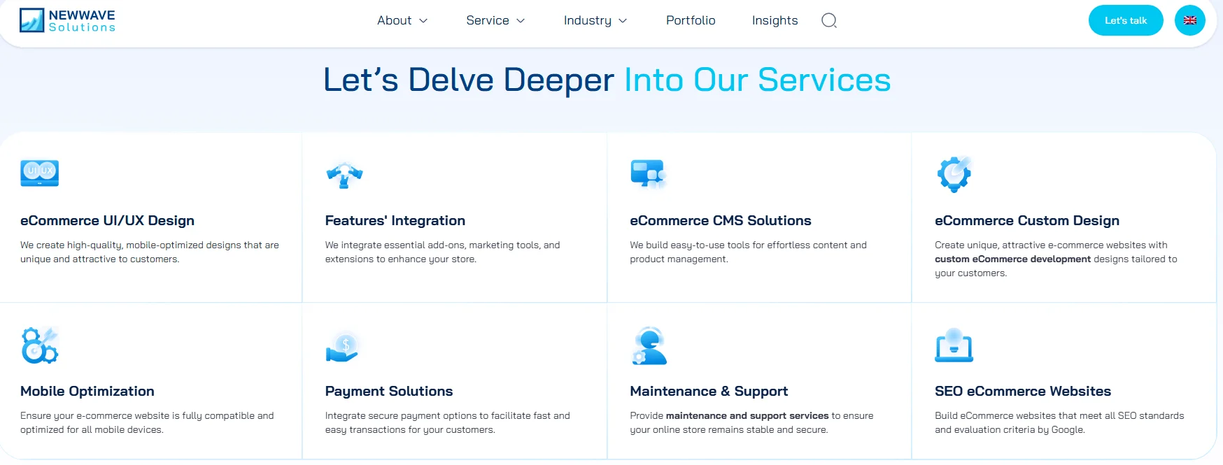 Newwave Solutions Ecommerce Web Development