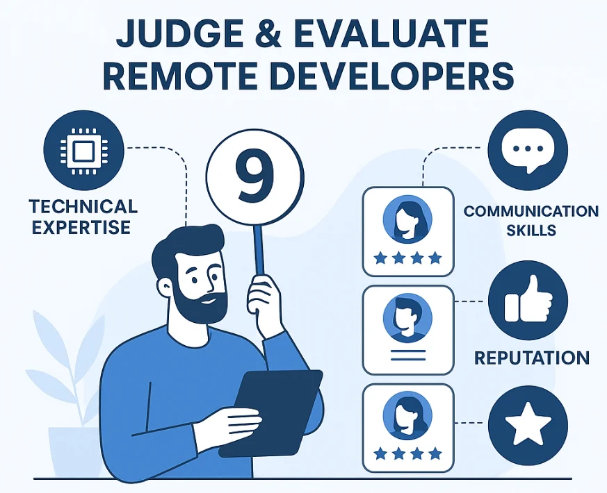 How to Hire Remote Developers To Launch Your Business 9 Judge & Evaluate Remote Developers