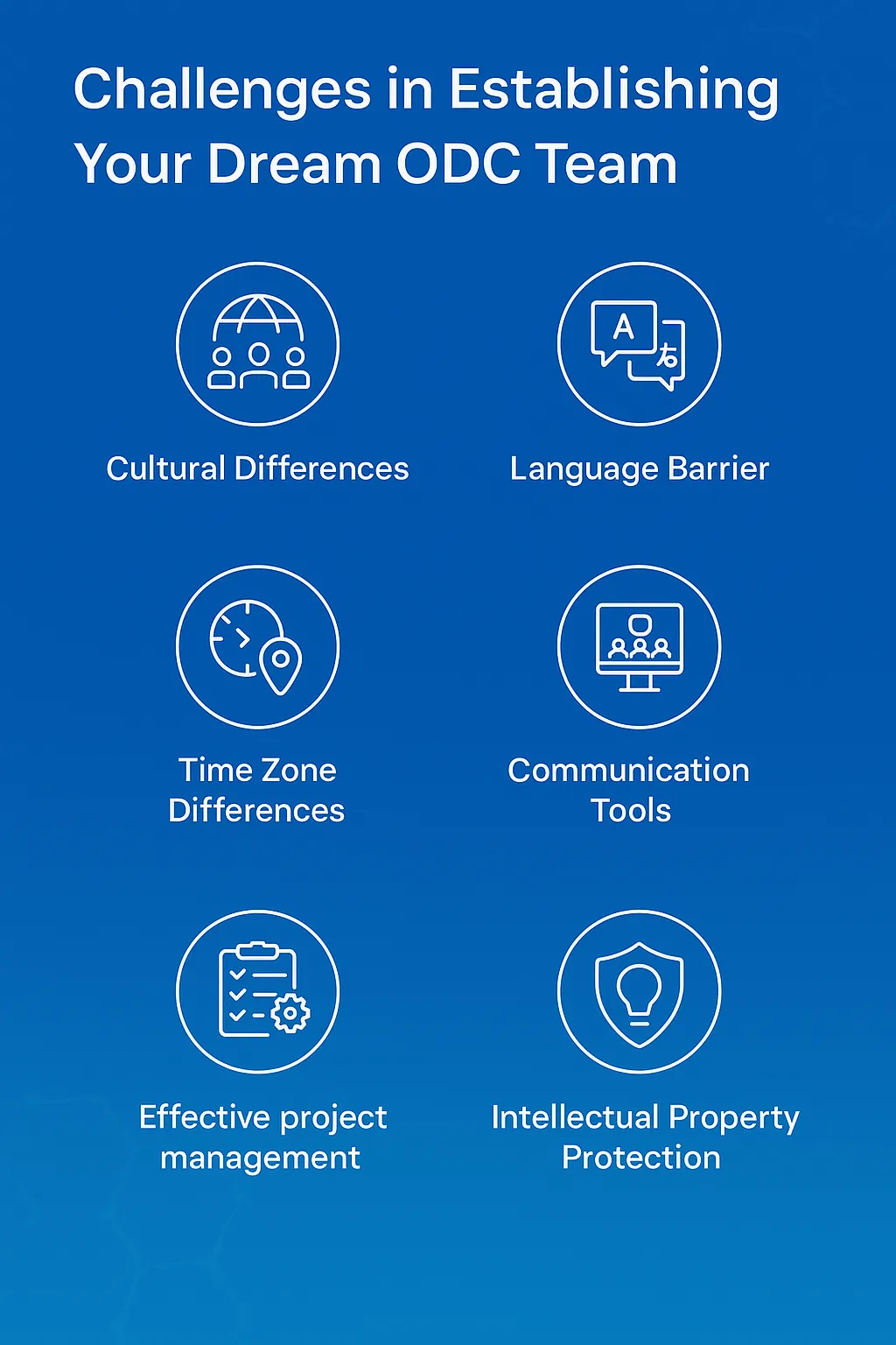 Offshore Development Center: How To Build Your Dream Offshore Team 9 Challenges You Might Face in Establishing Your Dream ODC Team