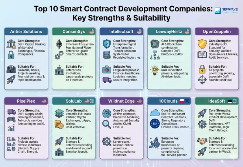 Top 10 Smart Contract Development Companies