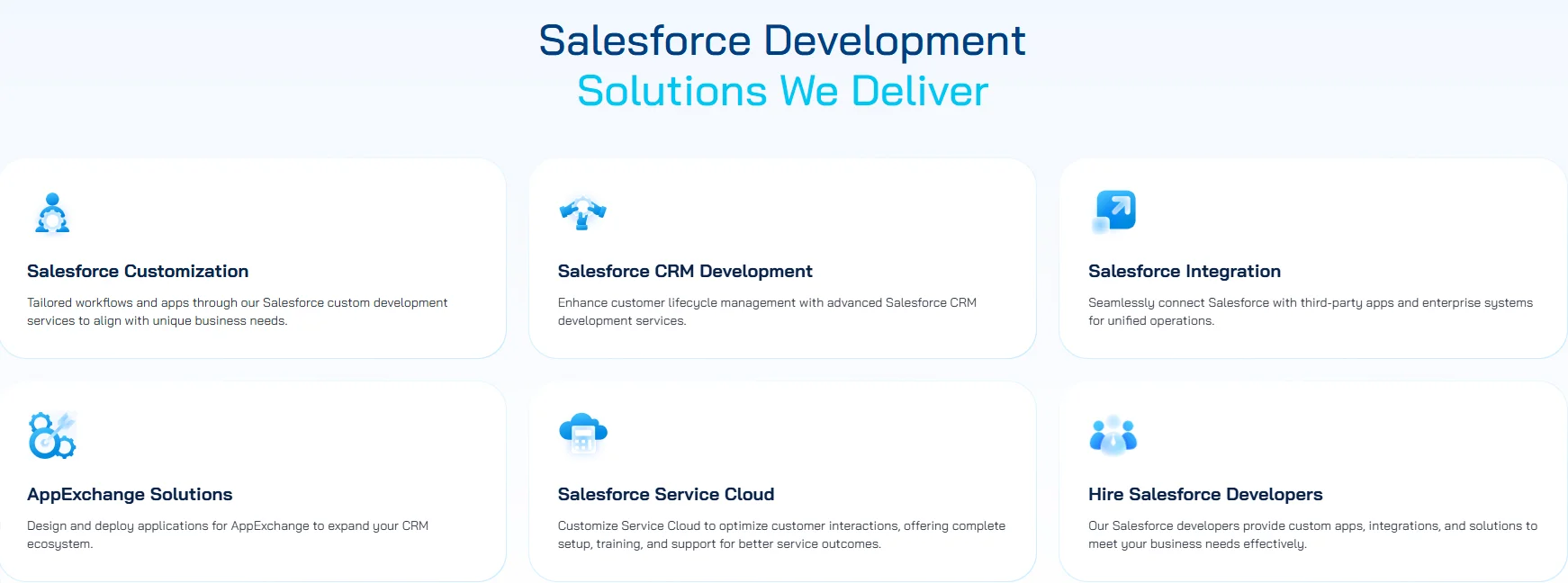Newwave Solutions Salesforce development services