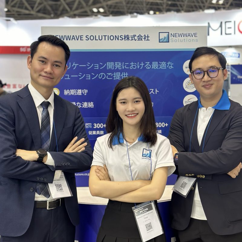 Newwave Solutions draw attention at Japan IT Week 2024