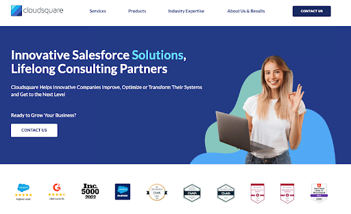 Cloudsquare: Global leader offering comprehensive Salesforce services