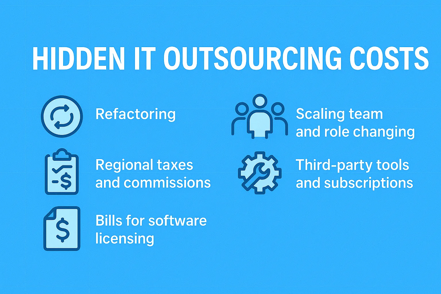 Common Hidden IT Outsourcing Costs