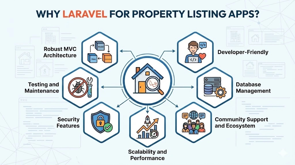A Detailed Guide To Build Property Listing App Laravel 8 Why Laravel for Property Listing Apps?