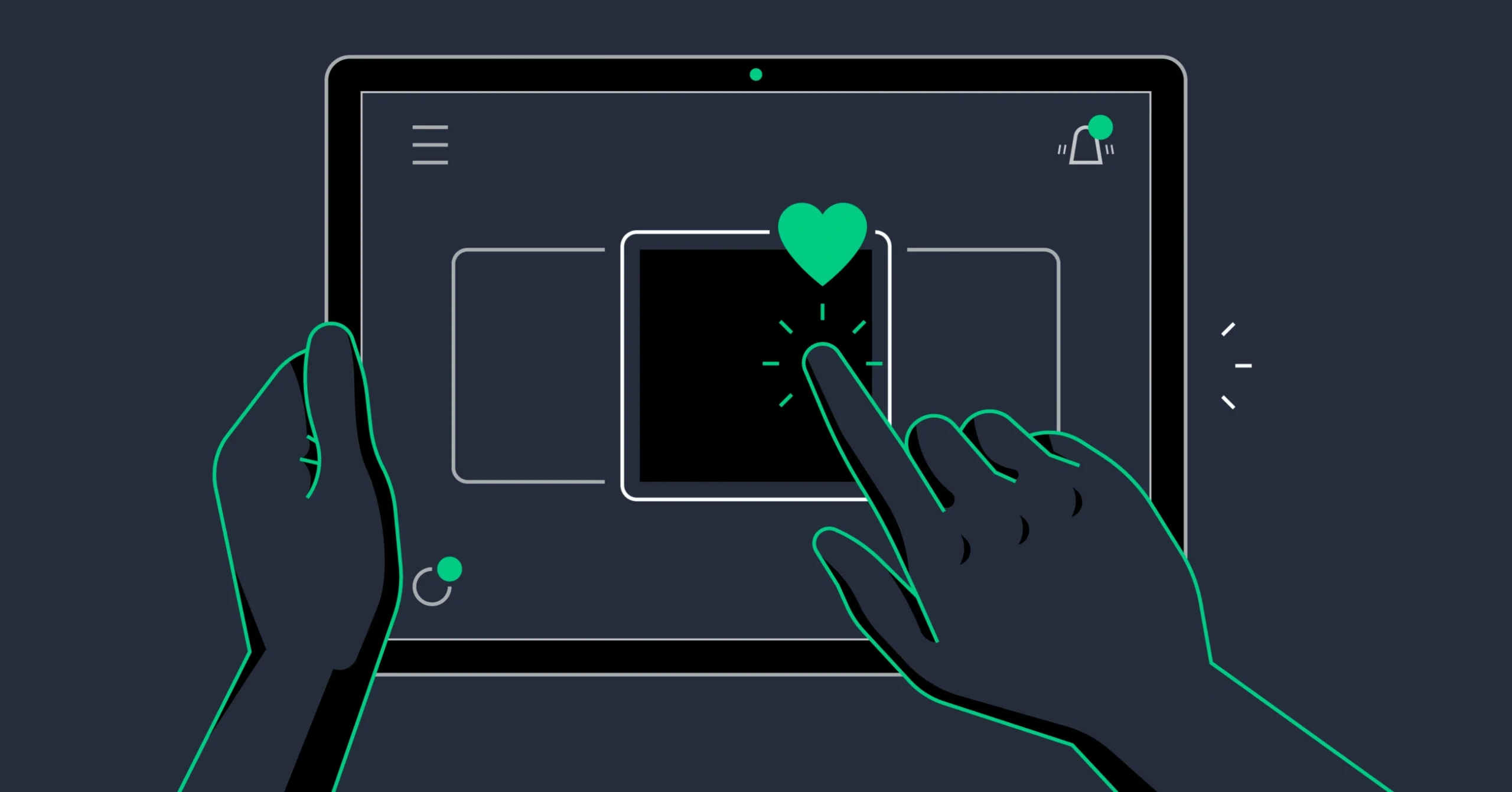Micro-Interaction app design idea