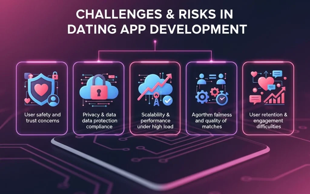 Dating App Development: How To Create A Dating App 12 Challenges & Risks in Dating App Development