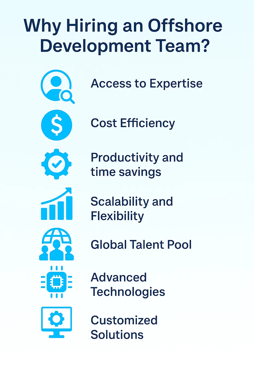 How to Hire Offshore Development Team Effectively 6 Why Hiring an Offshore Development Team?