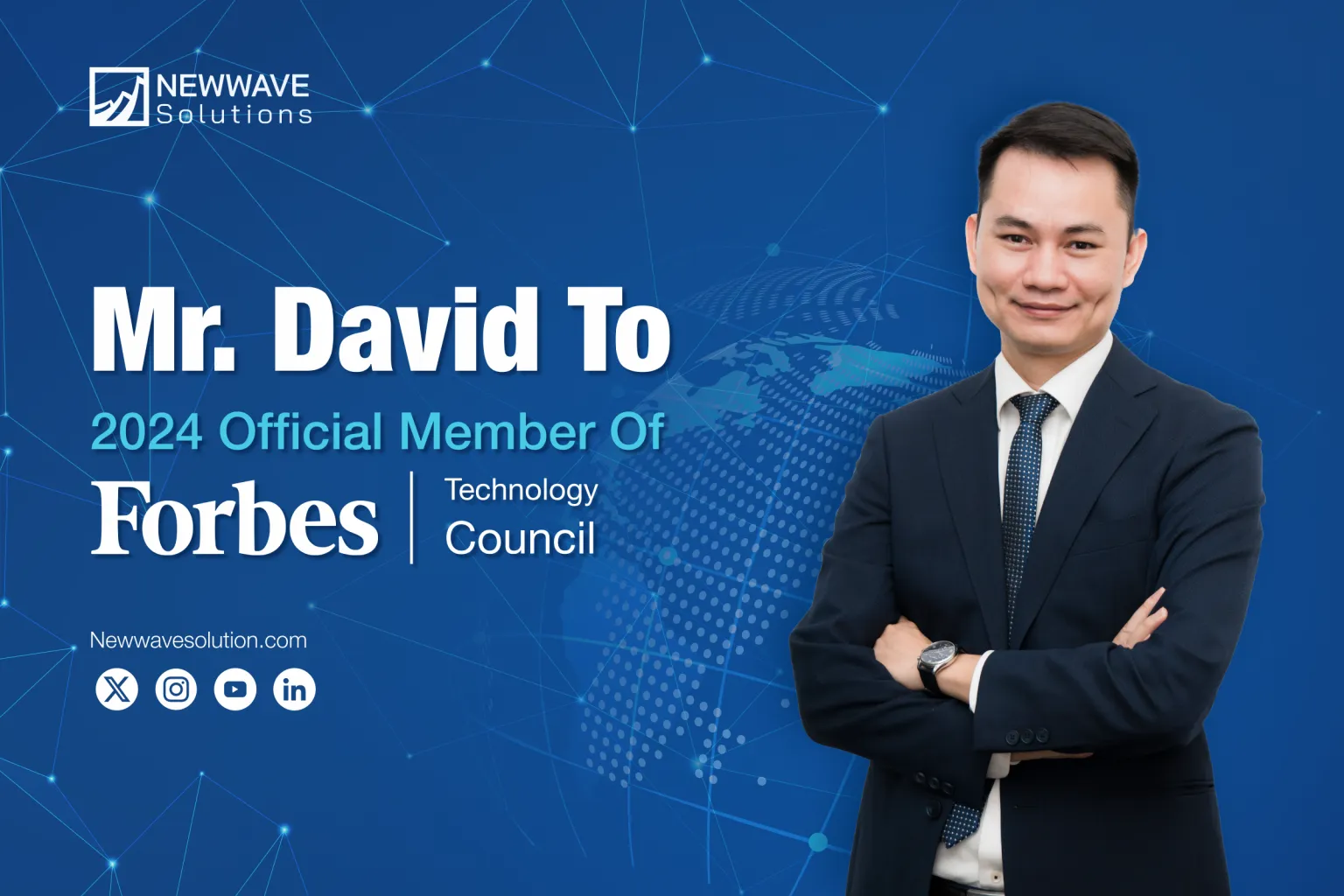 Newwave Solutions' CEO Is Accepted Into Forbes Technology Council 2024 3 CEO Of Newwave Solutions accepted into Forbes Technology Council 2024