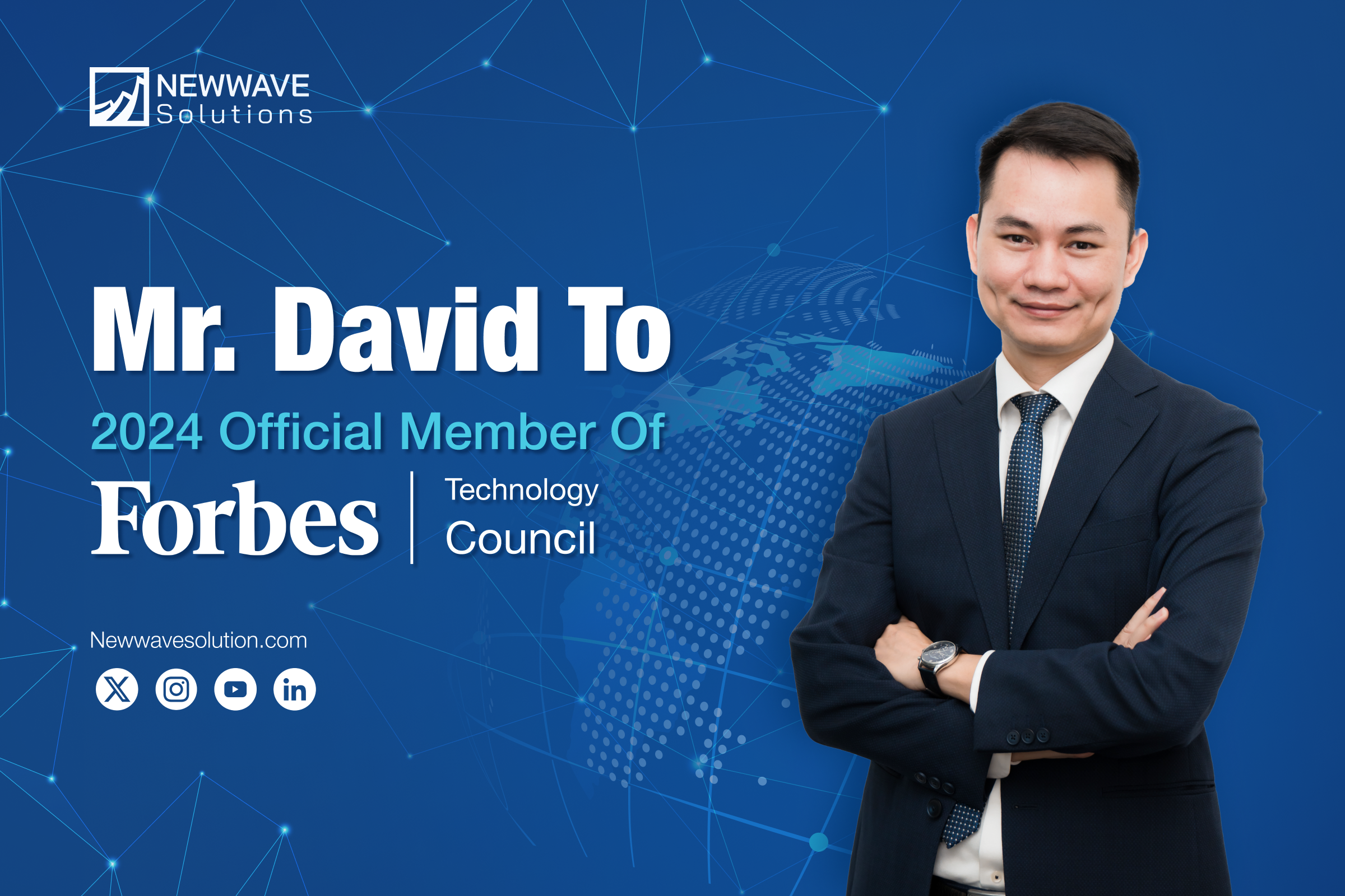 CEO Of Newwave Solutions accepted into Forbes Technology Council 2024