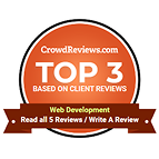2019 | Top 3 Web Development by CrowdReviews