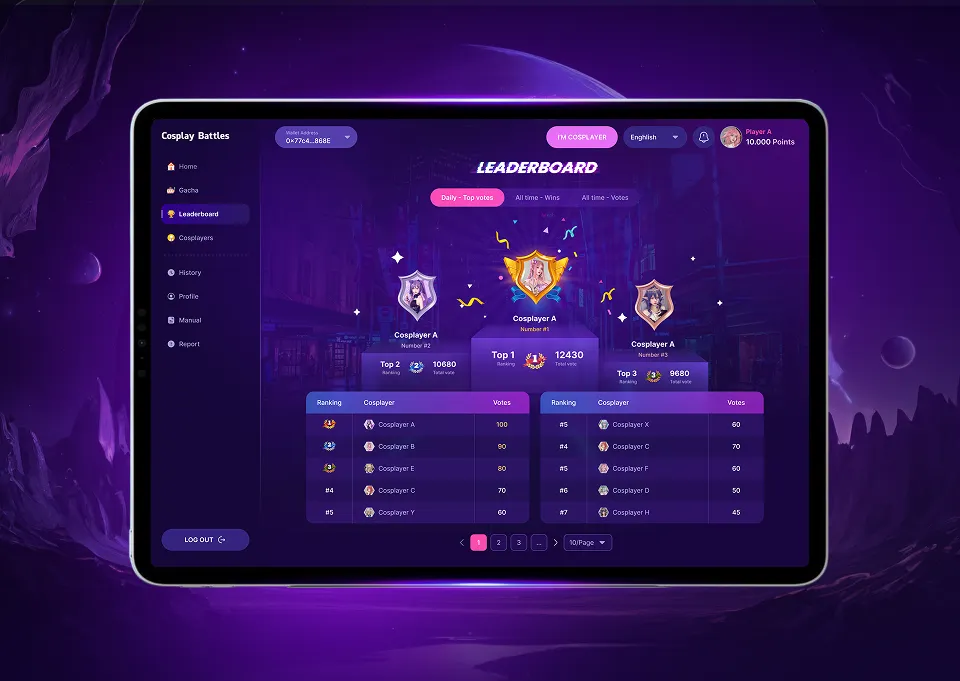 Admin Control Panel