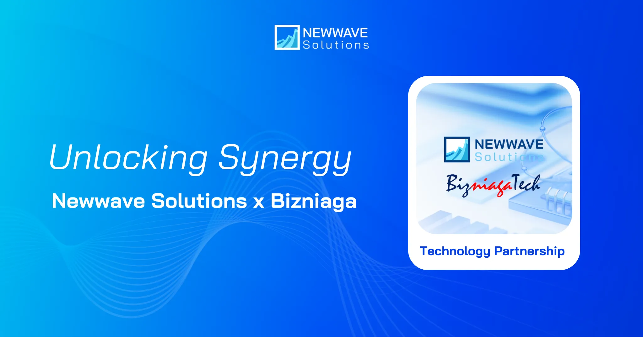 Newwave Solutions & Bizniaga Technologies Partnership