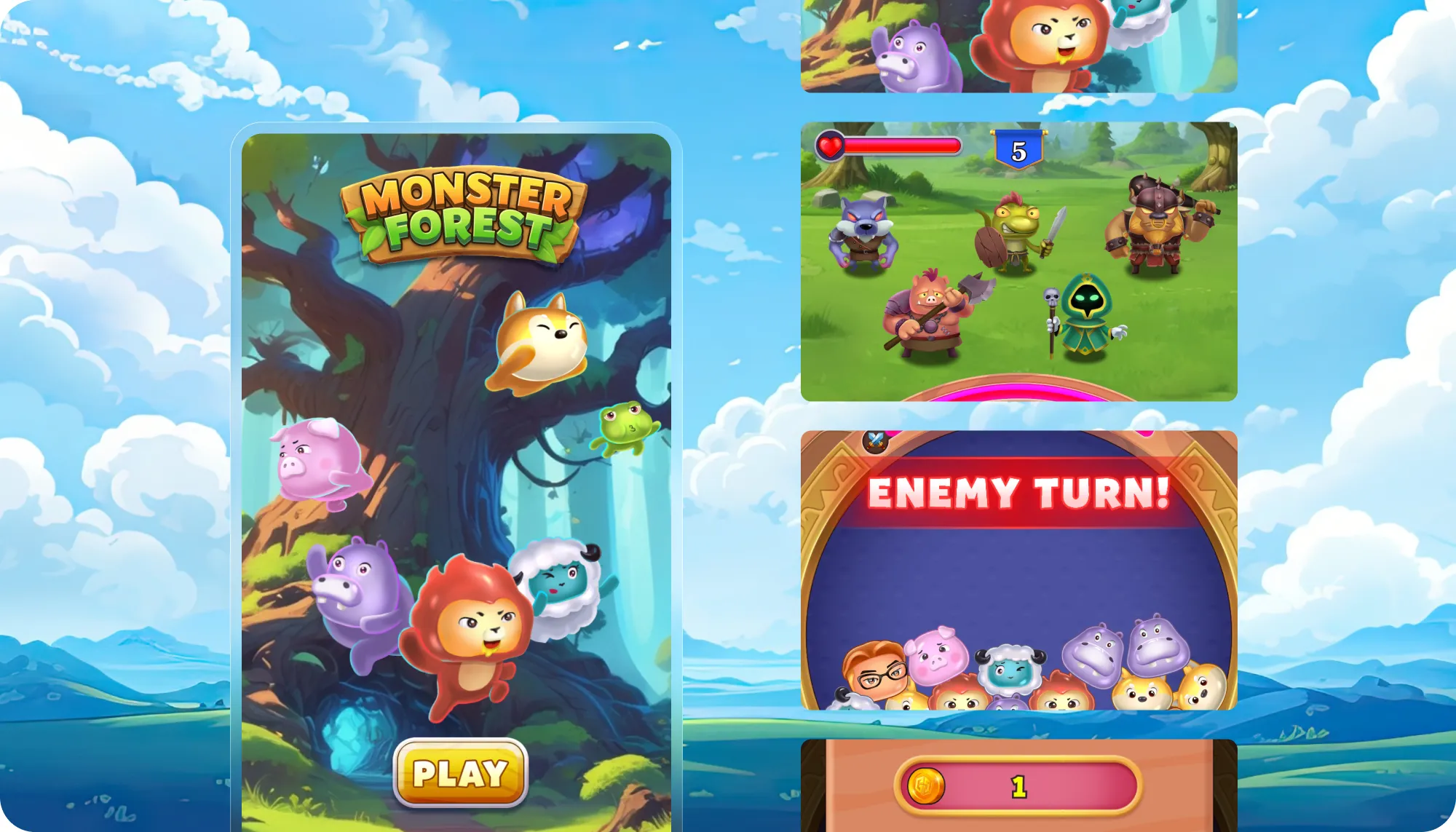 Matching Puzzle Gameplay 