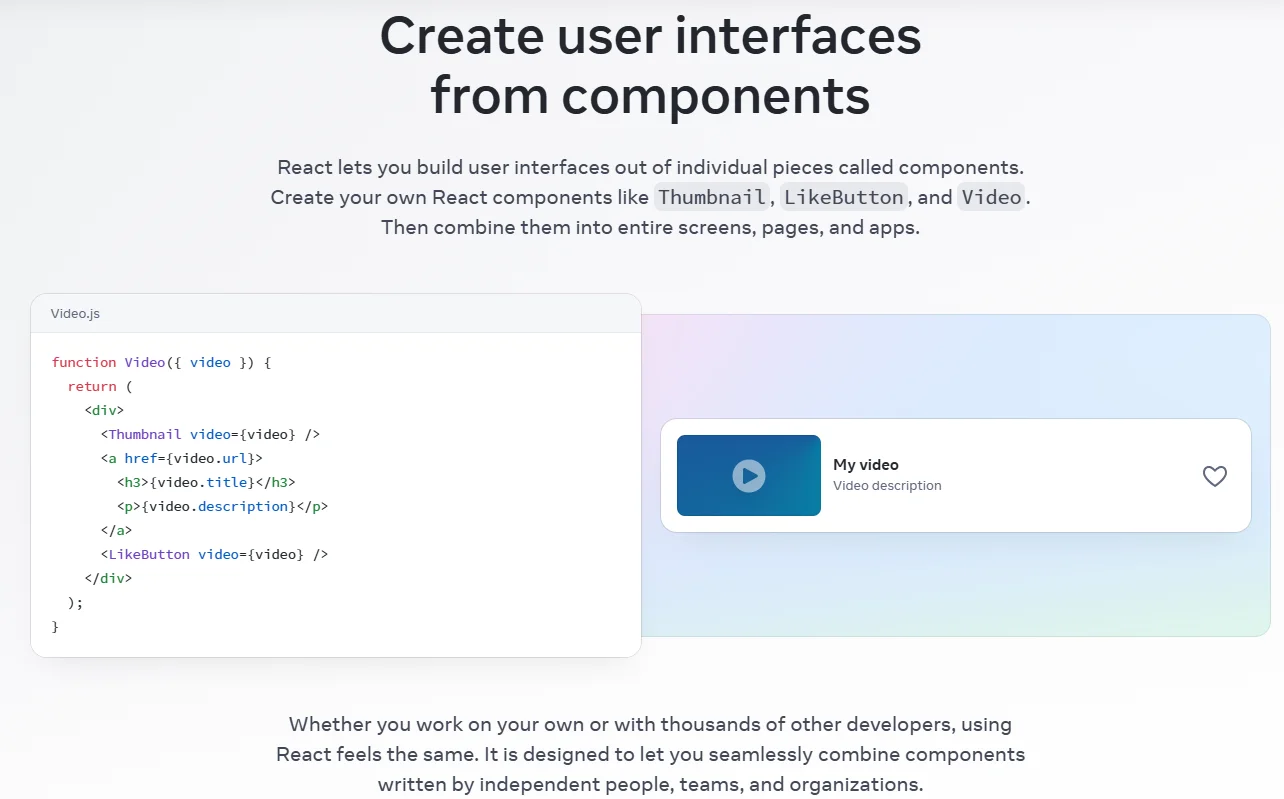 What is ReactJS? Building Interactive User Interfaces Efficiently 3 ReactJS is an open-source JavaScript library for building user interfaces
