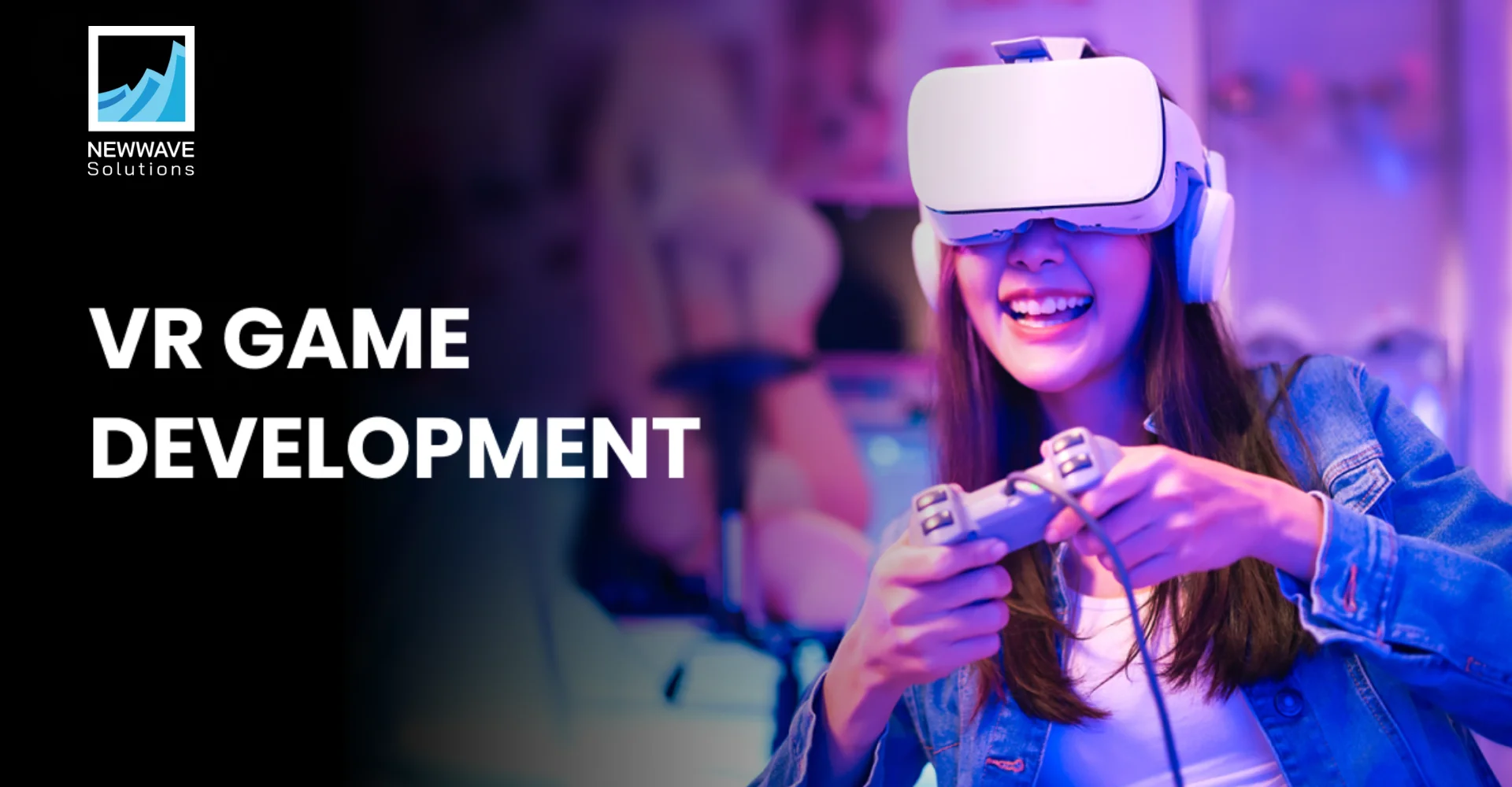 VR game development creates interactive digital experiences that are primarily consumed through a virtual reality headset 