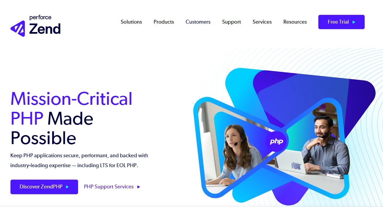 Zend Framework is an open-source PHP framework designed for building enterprise-grade web applications