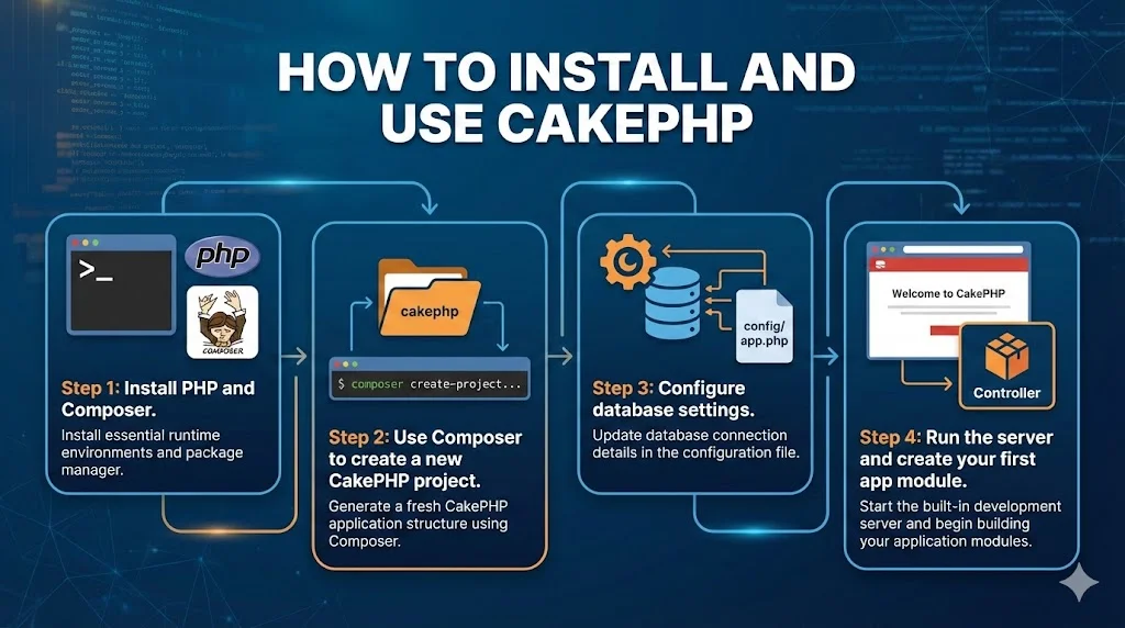 What is CakePHP? PHP Framework Guide for Rapid Development 4 How to Install and Use CakePHP