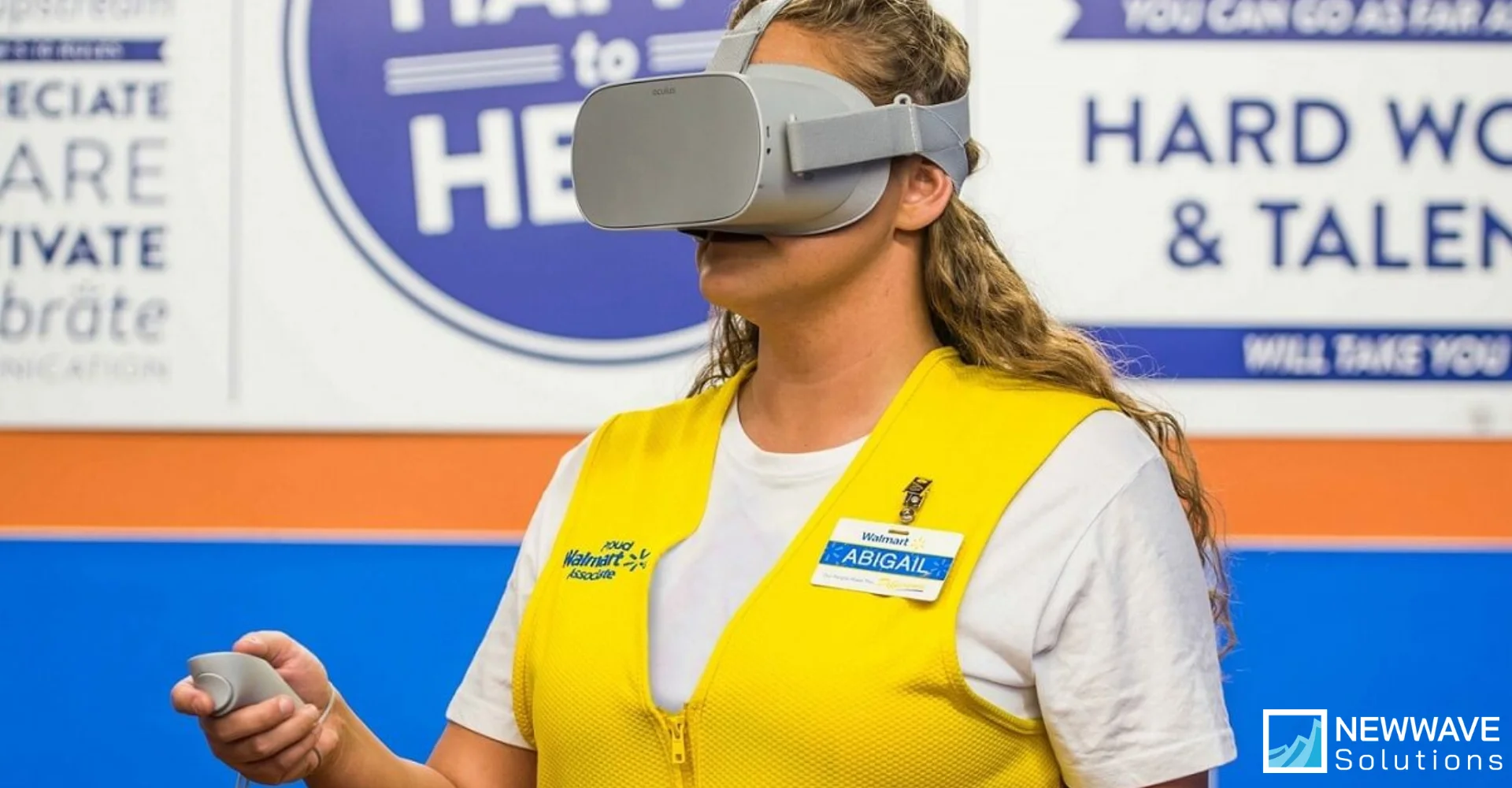 Walmart developed a comprehensive VR training system deployed across all 4,700 U.S. stores 