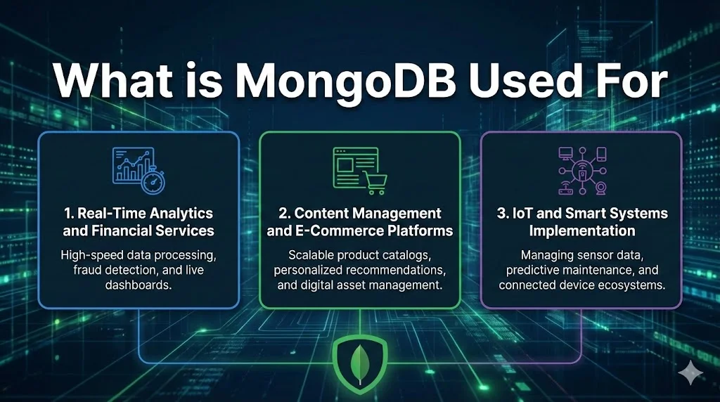 What is MongoDB? Database Model, Features & How It Works 4 What is MongoDB Used For