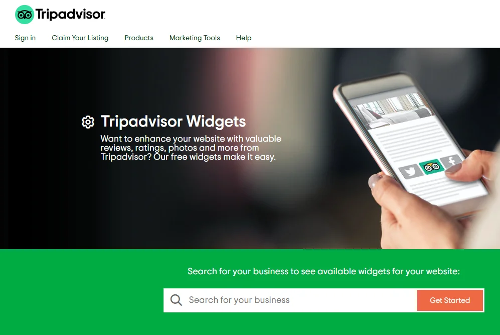 Tripadvisor utilized HTML5 features through its popular widgets that embed dynamic content 