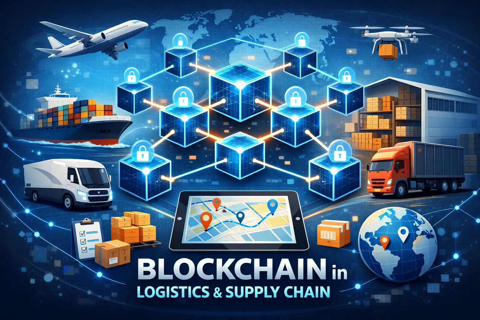 blockchain in logistics & supply chain