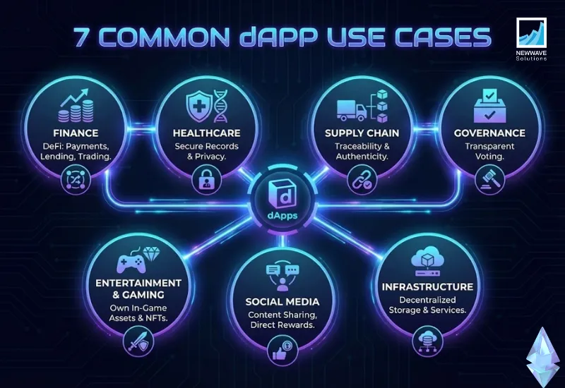 What is dApp and How to Use It in Reality? 2 7 Common Use Cases of dApps