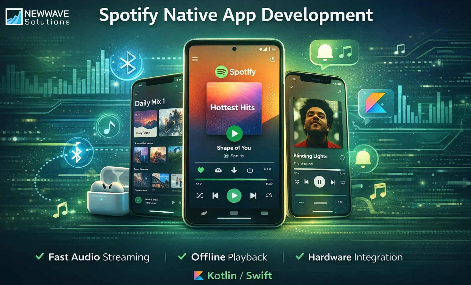 Spotify native app development 
