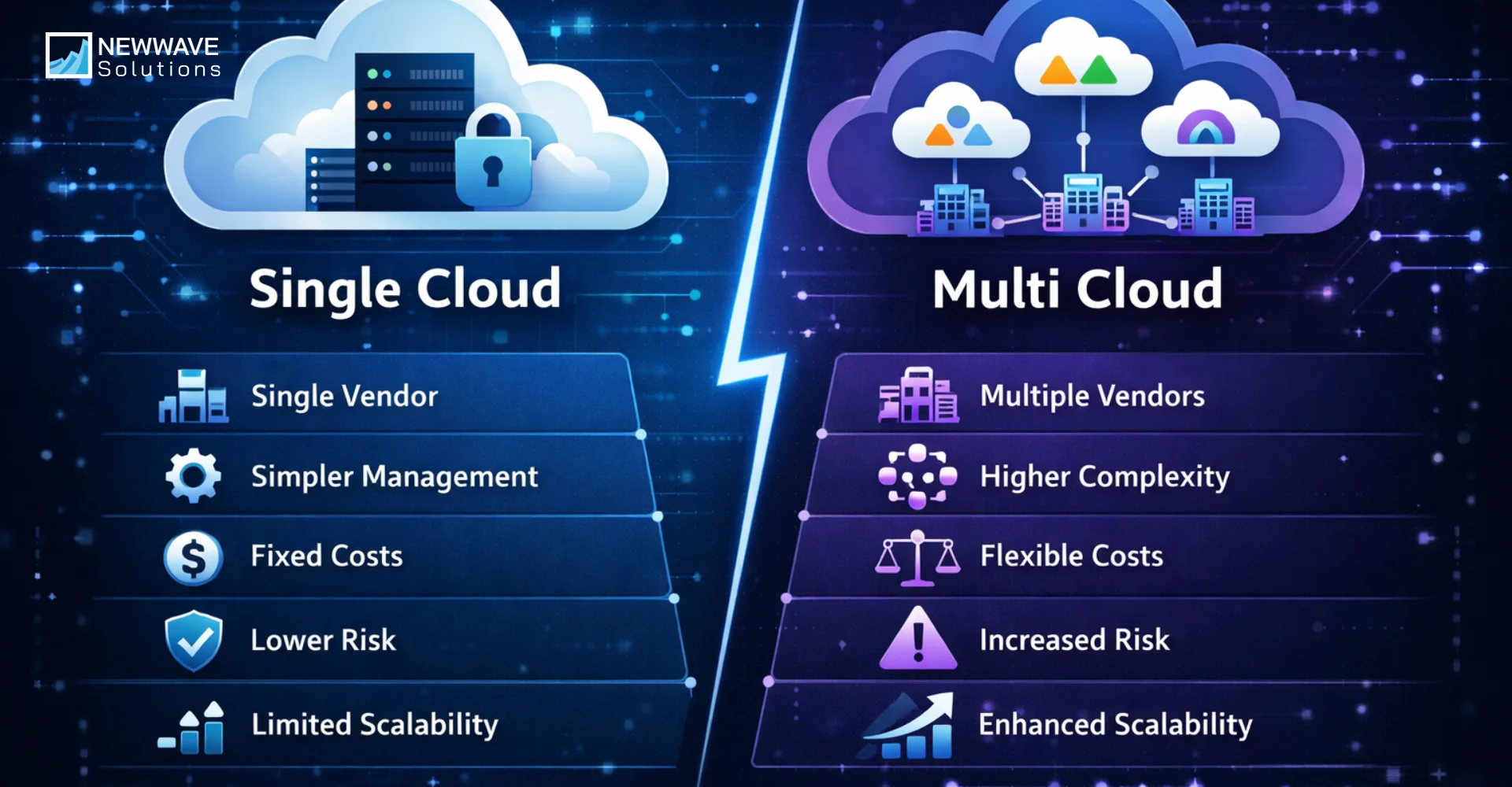 Single Cloud vs Multi Cloud: Core Differences 