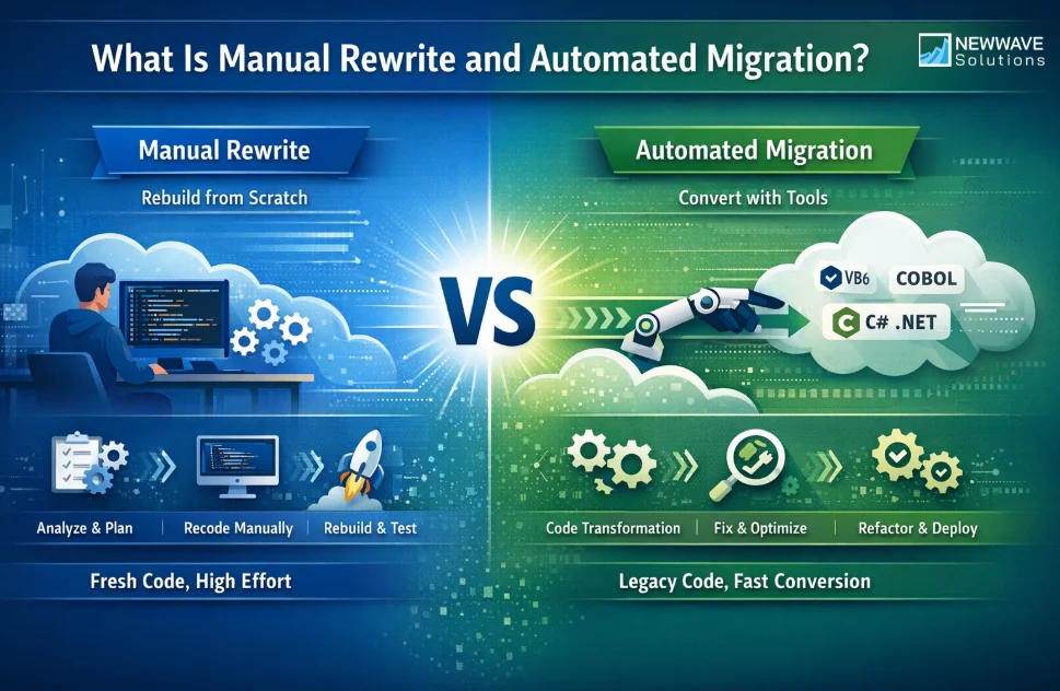 What Is Manual Rewrite and Automated Migration?