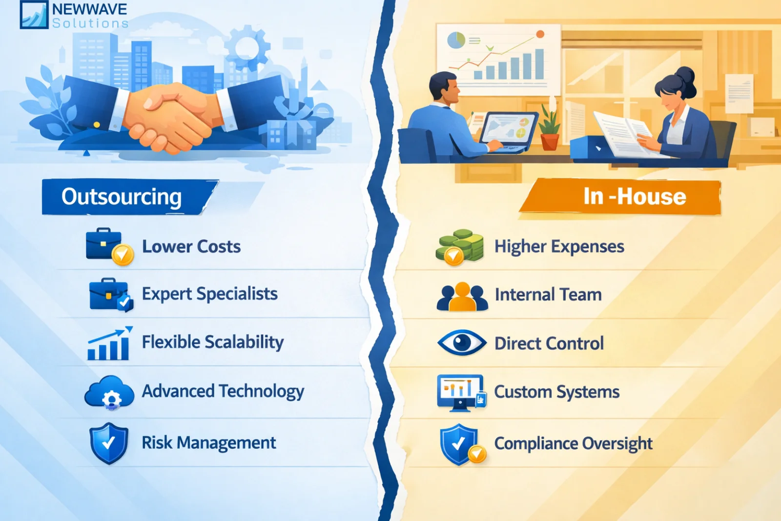 Procurement Outsourcing vs. In-House: Key Differences 