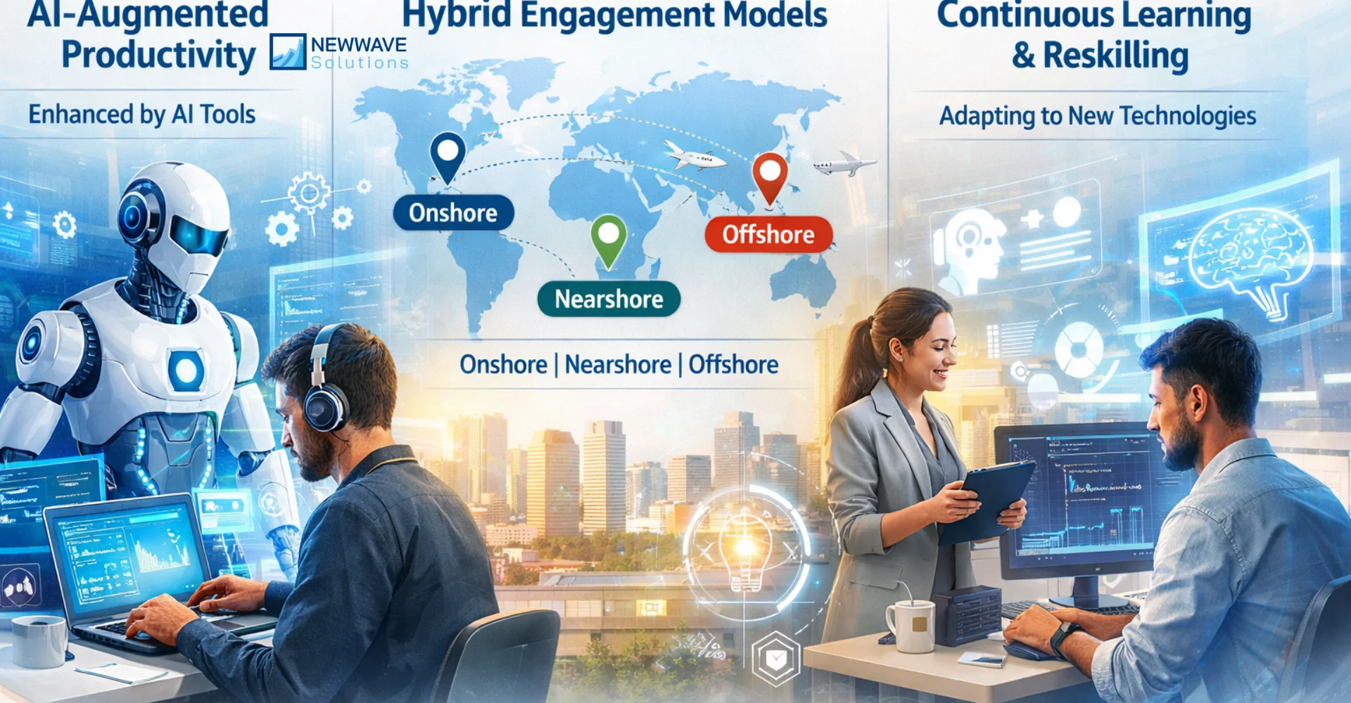 The Future of IT Offshoring: Hybrid & Human-AI Collaboration 