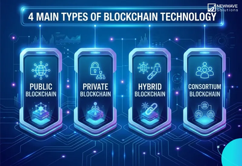 4 Main Types of Blockchain